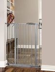 Extra Tall/Wide Pet Gate - Platinum