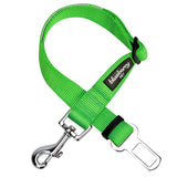 Dog Seat Belt- Neon Green