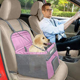 Deluxe Dog Booster Seat - Pink