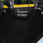 Pet Seat Cover -  Scratch Proof - Black
