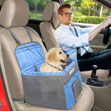 Dog Booster Car Seat - Blue