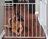 Wall Mounted Gate - For Pets - White