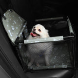 Dog Car Booster Seat- Small Grey