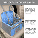 Dog Booster Car Seat - Blue
