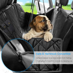 Car Back Seat Cover for Pets - Black