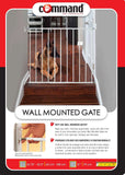 Wall Mounted Gate - For Pets - White