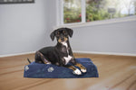 Orthopedic Rectangular Mattress Dog Bed - Lapis Blue