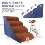 Foam Dog Steps 4 Tiers