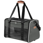 Pet Carrier for Medium Puppy and Cats - Brown