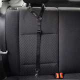 Dog Cat Safety Seat Belt Strap - 2 pack Black