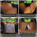 Dog Seat Cover - Brown