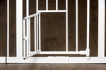 Extra Tall/Wide Pet Gate - White