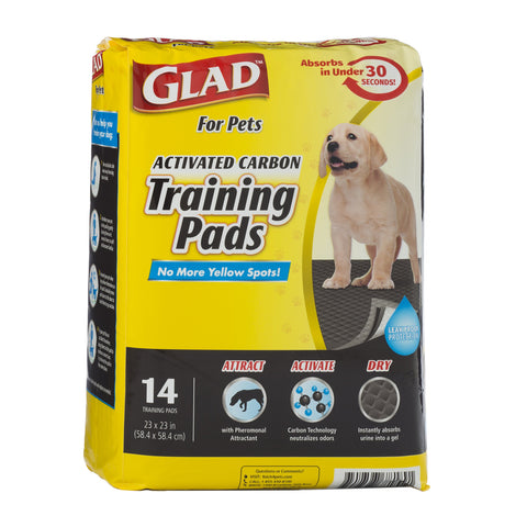 Charcoal Puppy Training Pads - 14 Count