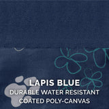 Orthopedic Rectangular Mattress Dog Bed - Lapis Blue